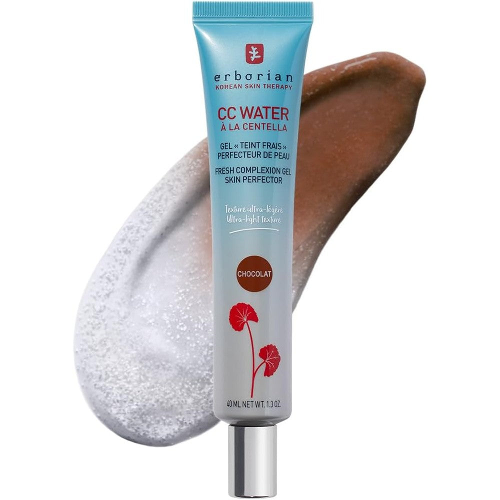 Erborian CC Water Gel Color Corrector Chocolat 40ml front view bottle