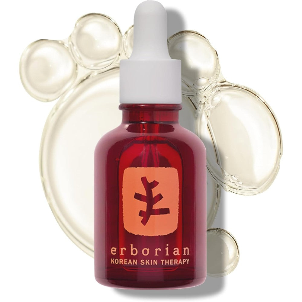 Erborian Skin Therapy Multi-Perfecting Night Oil Serum front view on white background