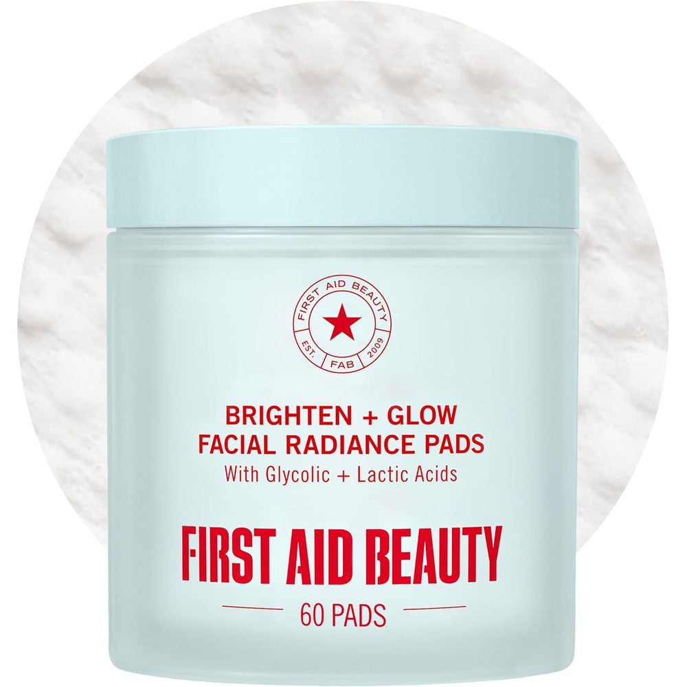 First Aid Beauty Facial Radiance Pads 60 count front container view