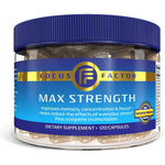 Focus Factor Max Strength Brain Supplement for Memory, Concentration & Focus, 120 Count - Complete Multivitamin with DMAE, White, 120 Count - Max Strength