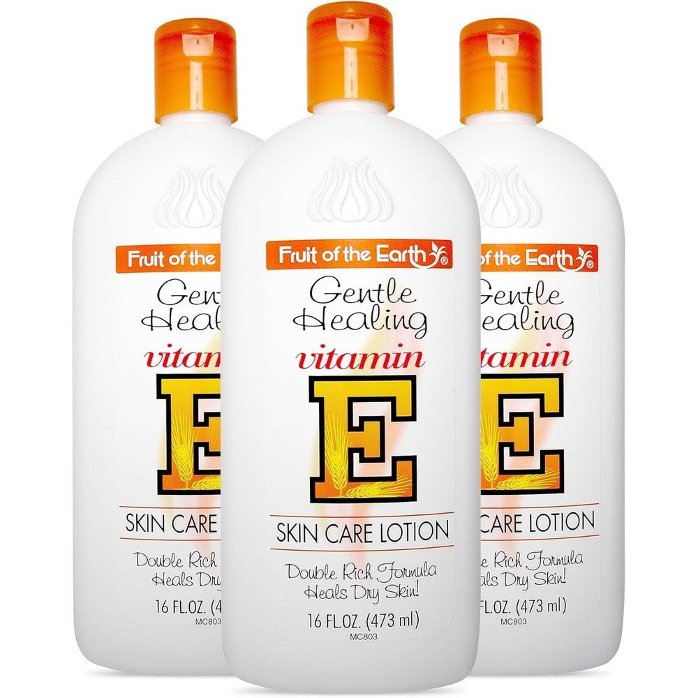 Fruit of the Earth Vitamin E Lotion 16 oz (3 Pack)