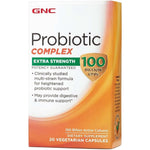 GNC Probiotic Complex Extra Strength with 100 Billion CFUs | for Heightened Probiotic Support and Digestive & Immune Support, Vegetarian | 20 Capsules