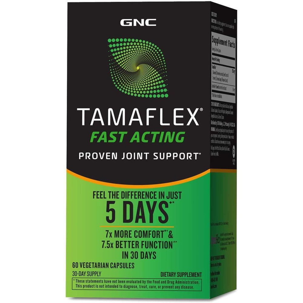 GNC TamaFlex Fast Acting, Joint Support, 60 Vegetarian Capsules