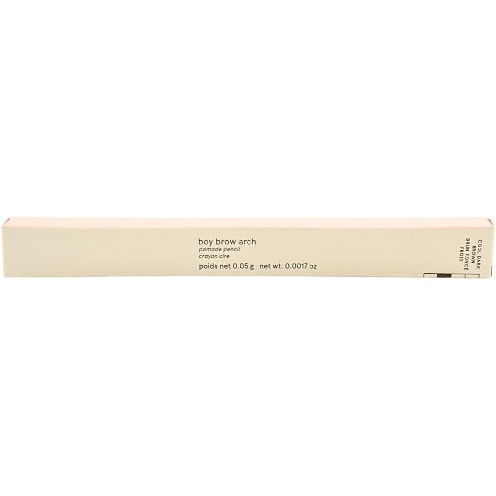 Glossier Boy Brow Arch 2-in-1 Longwear Pomade Eyebrow Pencil Cook Dark Brown