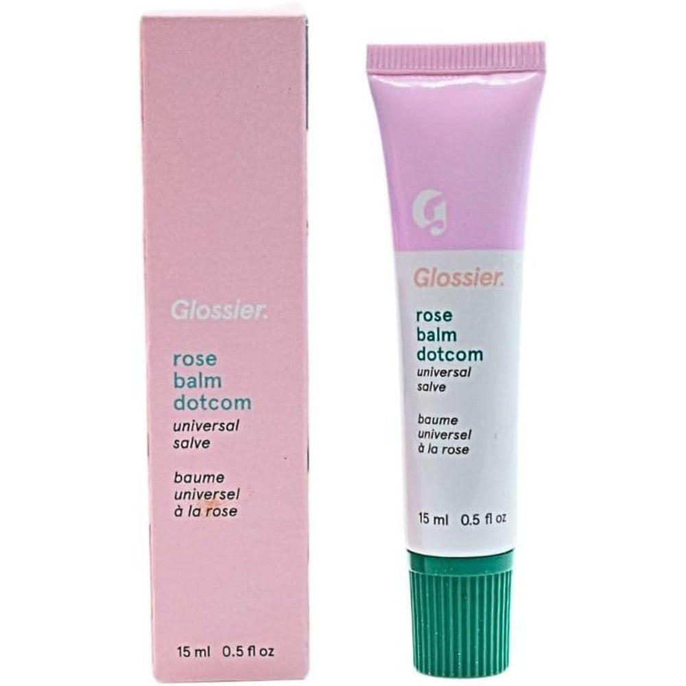 Glossier Balm Dotcom Lip Balm and Skin Salve - Rose - Sheer Pink Tint