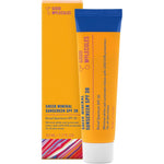 Good Molecules Sheer Mineral Sunscreen front view of the fifty milliliter tube showcasing the brand packaging.