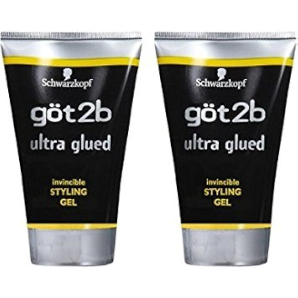 Got 2b Ultra Glued Invincible Styling Gel, 1.25 Ounce (2 Pack)