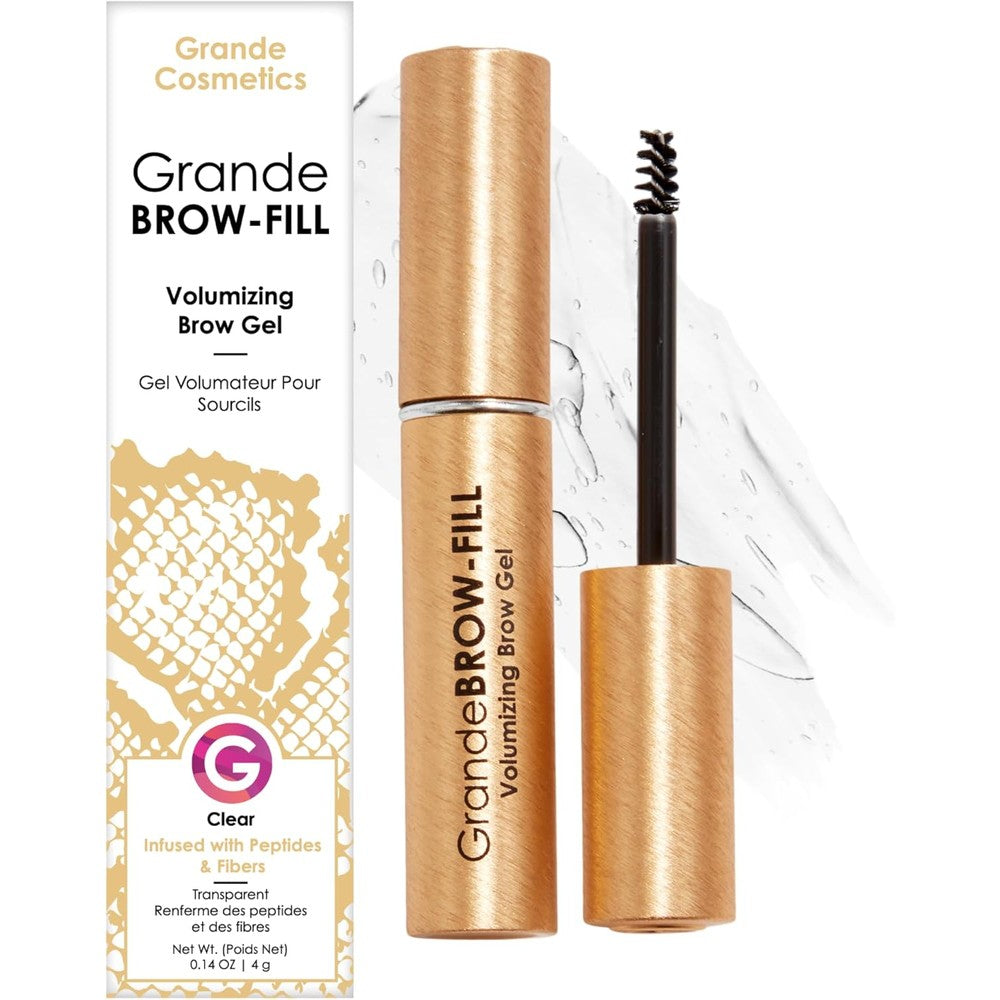 Grande Cosmetics GrandeBROW-FILL Volumizing Brow Gel front view packaging