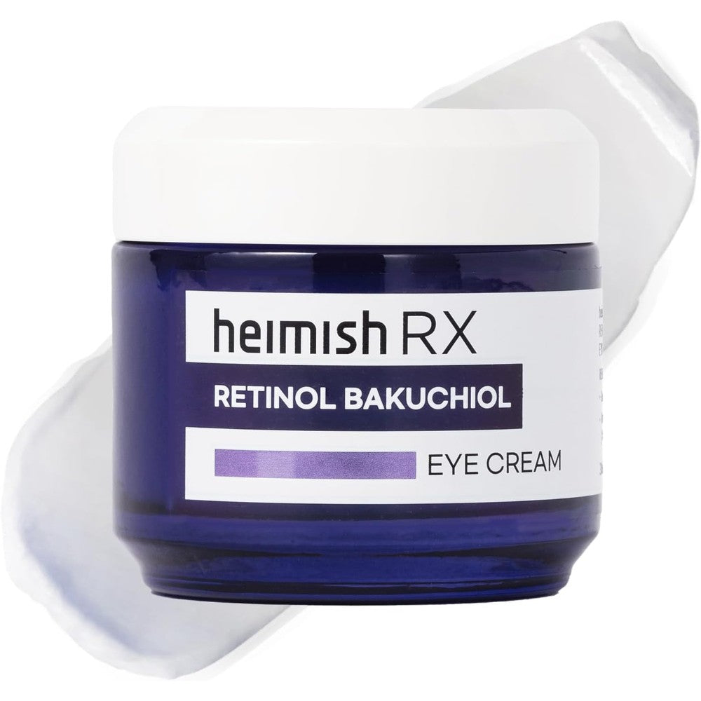 HEIMISH RX Retinol Bakuchiol Eye Cream - Daily Eye Cream for Anti Aging, Firming, Anti Wrinkle, Hydrating with Retinol, Non-greasy Formula, Korean Skincare, 30ml (1.01 fl. oz)