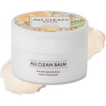 HEIMISH All Clean Balm Mandarin 4.0fl.oz/120ml - Cleansing Balm, Waterproof Makeup Remover, Face Cleanser, Oil Based Cleanser, Korean Skincare with Natural Aroma Oil, Vegan, For All Skin Types