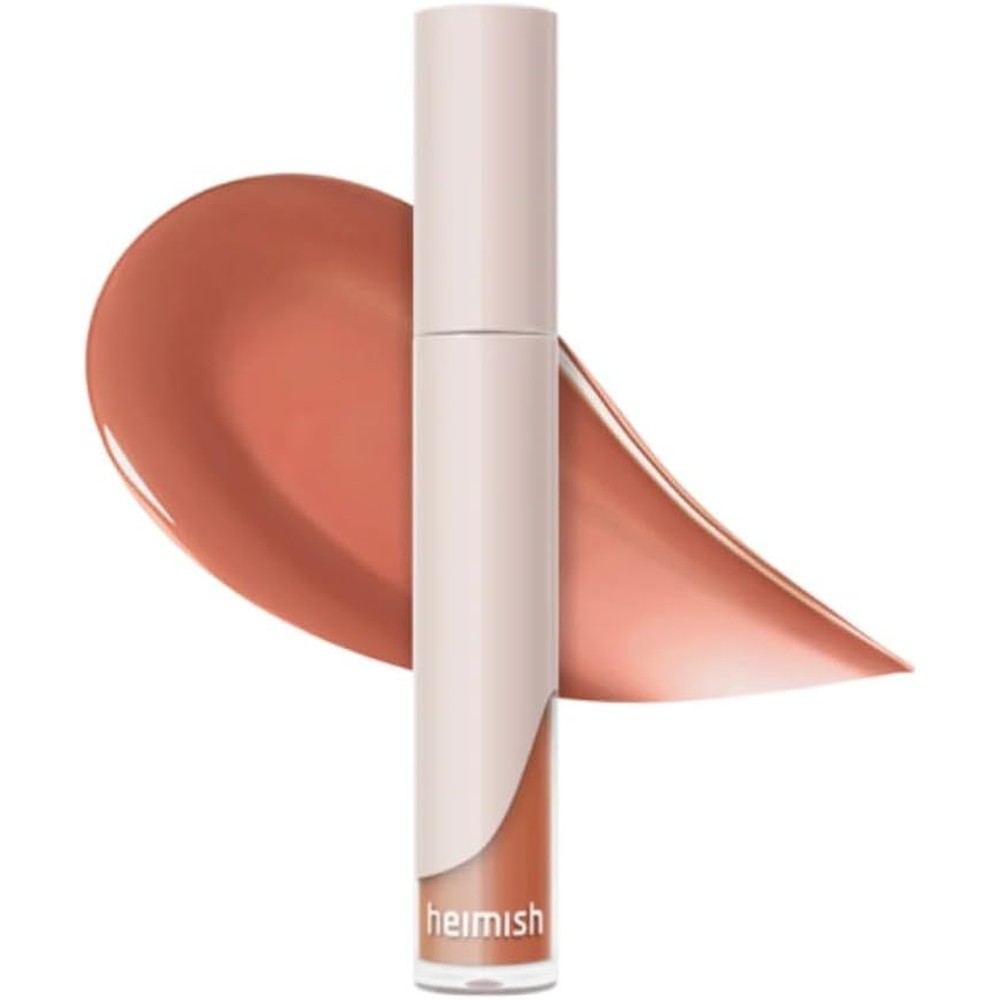 HEIMISH] Dailism Lip Gloss (Tangerine Coral) 0.99 oz/ 28 g | Long Lasting Highly Pigmentated Glossy Lip Color | Non-Sticky, Liquid Lipstick, Lip Gloss, Shimmery Vivid Color, Korean Makeup
