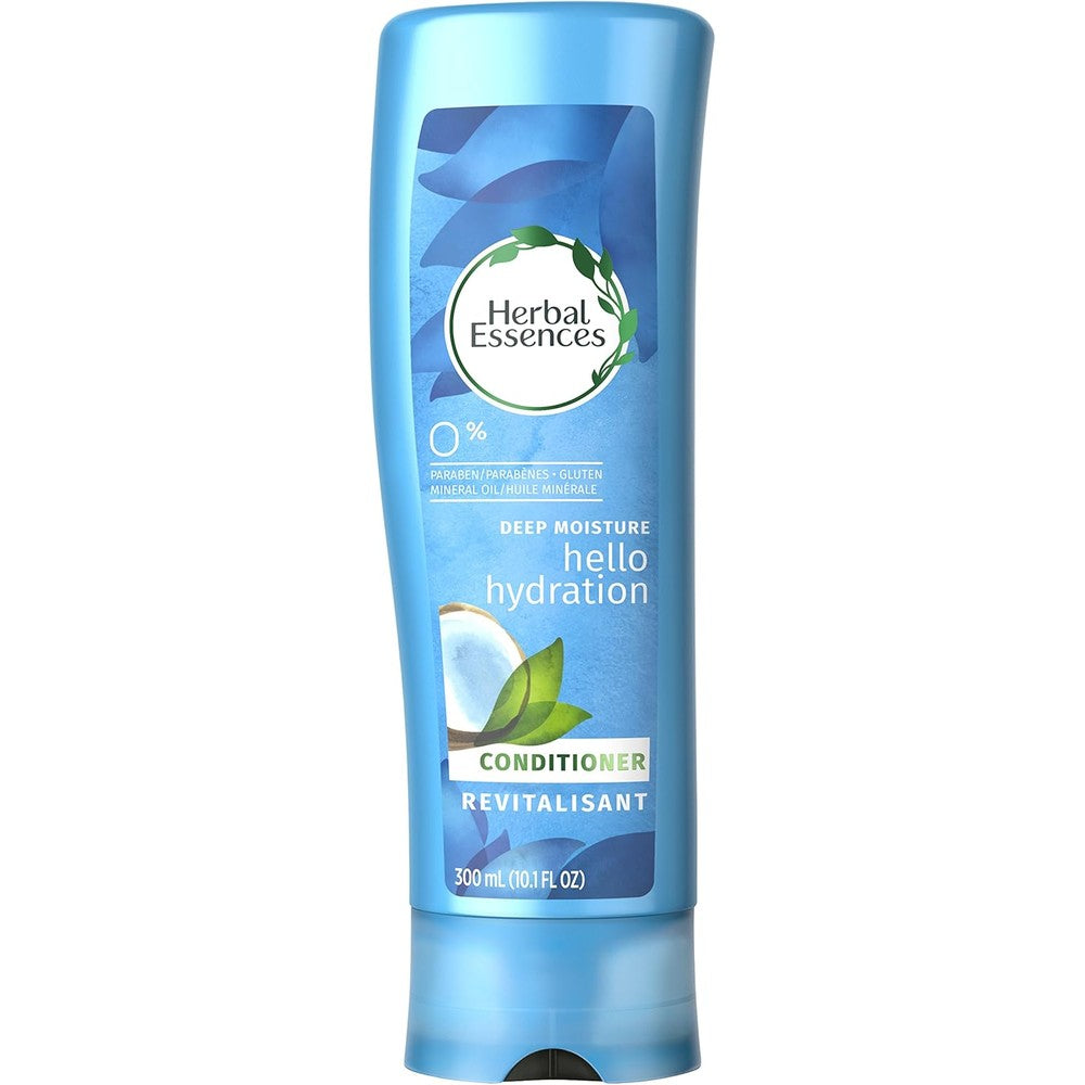 Herbal Essences Hello Hydration Moisturizing Hair Conditioner, Blue, 10.1 Fl Oz