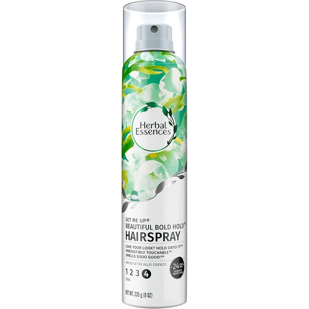 Herbal Essences Set Me Up Beautiful Bold Hairspray with Lily Of The Valley Essences, 8 oz, 6.169 Fl oz