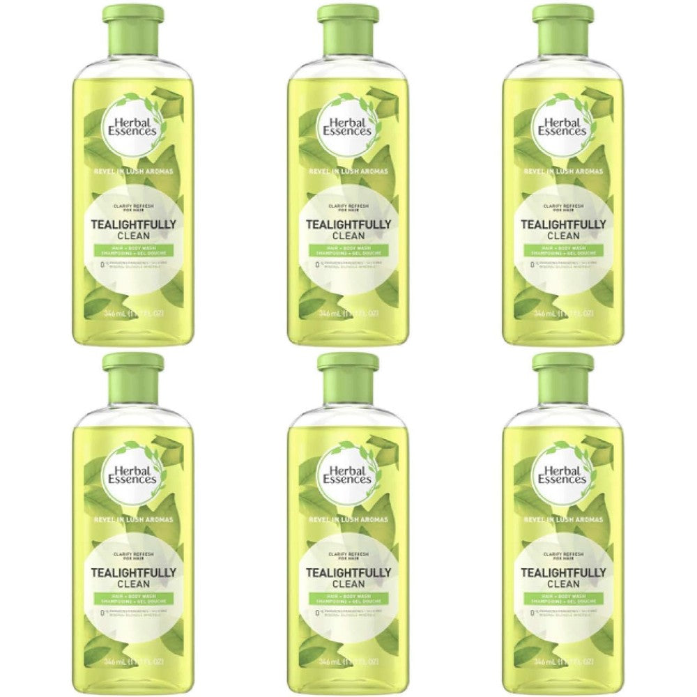 Herbal Essences Tea-Lightfully Clean Refreshing Shampoo 10.1 FL OZ (Pack of 6)
