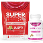 HumanN SuperBeets Heart Chews & SuperBerine Capsules
