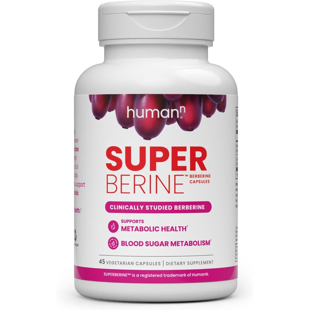Humann SuperBerine Berberine Supplement - 45 Capsules