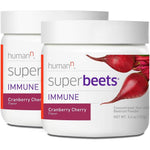 HumanN SuperBeets Immune Concentrated Non-GMO Beetroot Immune System Supporting Supplement (Cranberry Cherry, 5.4-Ounce, 2-Pack)
