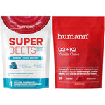 Humann SuperBeets Memory + Focus & D3 + K2 Chews