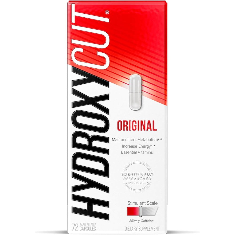 Hydroxycut Original Weight Loss Supplement Burn Calories, 72 Rapid Release Caps