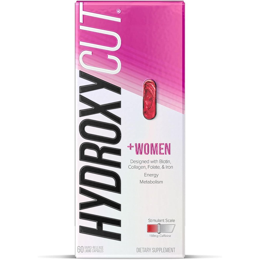 Hydroxycut Women Thermogenic Energy & Metabolism Support 60 Rapid Release Caps