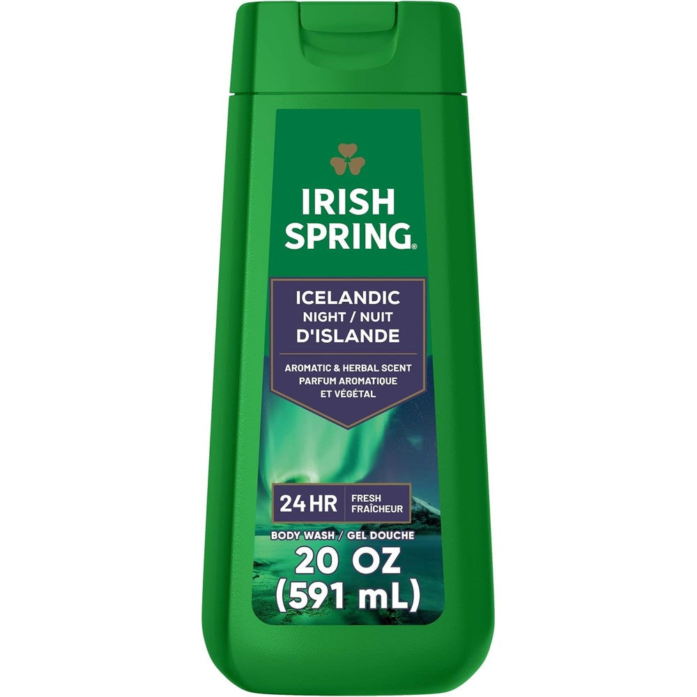 Irish Spring Icelandic Night Moisturizing Body Wash front view