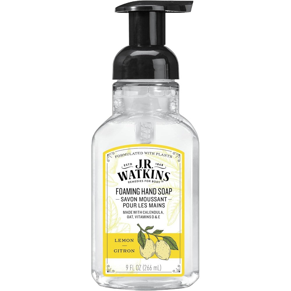 Watkins 20626 9 oz Lemon Scent Foaming Hand Soap