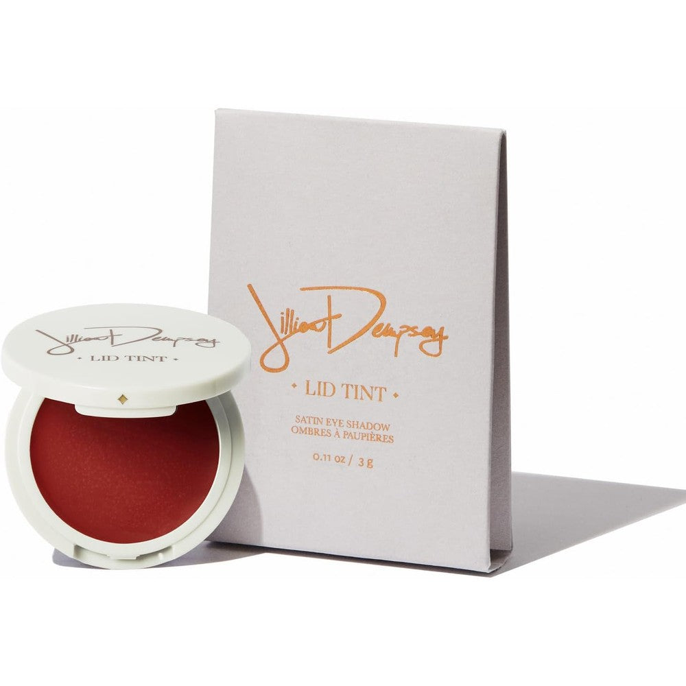 Jillian Dempsey Lid Tint Satin Cream Eyeshadow Ruby Layered Matte Finish