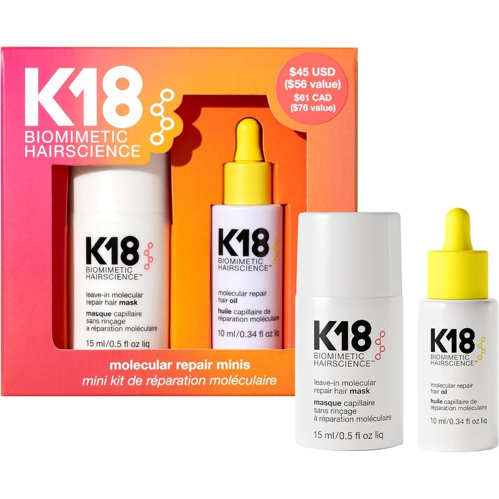 K18 Molecular Repair Hair Oil, Weightless Oil for Stronger, Healthier Hair, Suitable For All Hair Types
