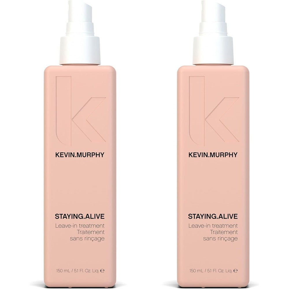 KEVIN.MURPHY STAYING.ALIVE - Leave-In Treatment - For Dry, Damaged or Coloured Hair - Works for All Hair Types - Damaged Repair - Sulphate Free Care - 150 mL / 5.1 ozz (Pack of 2)