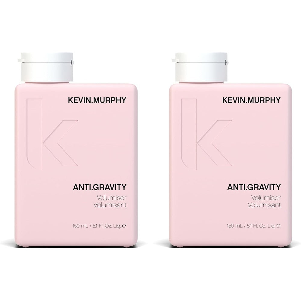 KEVIN.MURPHY ANTI.GRAVITY - Volumising & Texturising Lotion for All Hair Types - Hair Volume, Texture & Shine - Less Flyaways - Sulphate & Paraben Free - 150 mL / 5.1 fl oz (Pack of 2)