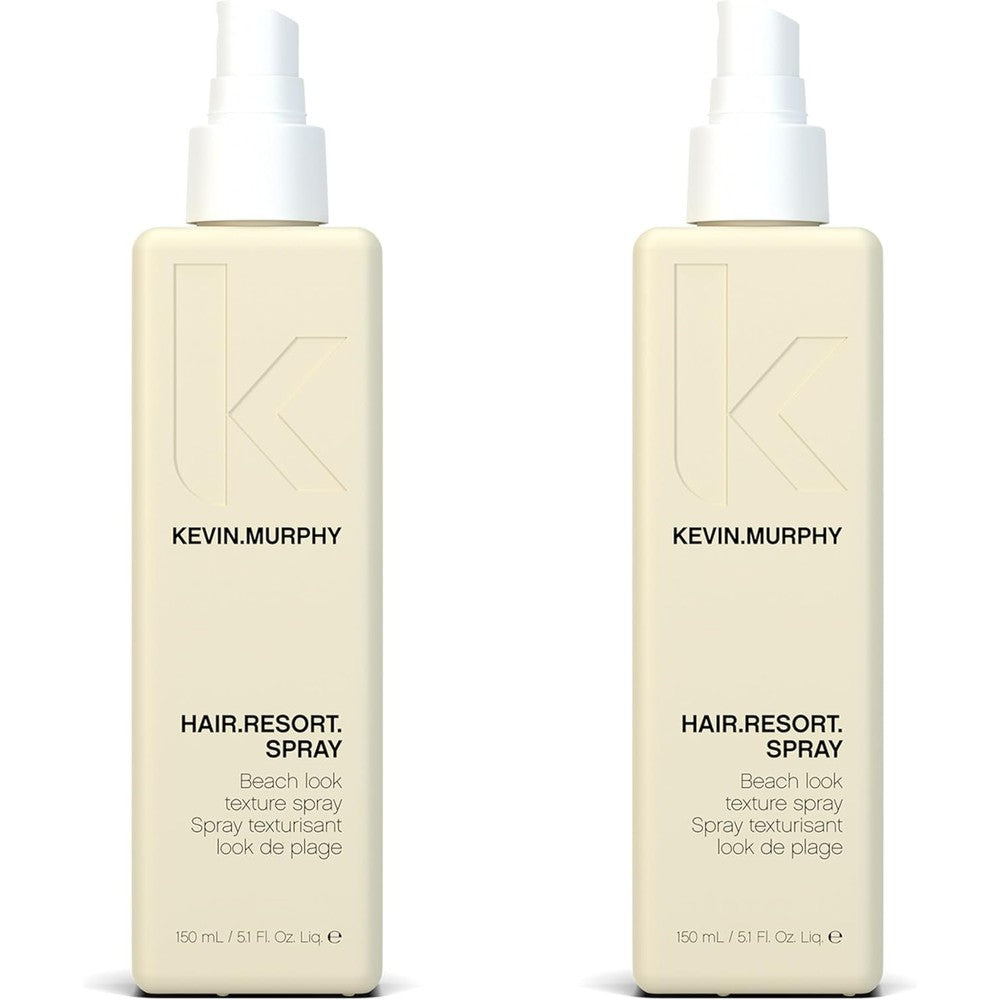 KEVIN.MURPHY HAIR.RESORT.SPRAY - Beach Look Hairspray - For Fine & Longer - Natural, Flexible Hold - Lightweight Hairspray - Sulphate Free Hair Care - 150 mL / 5.1 fl oz (Pack of 2)