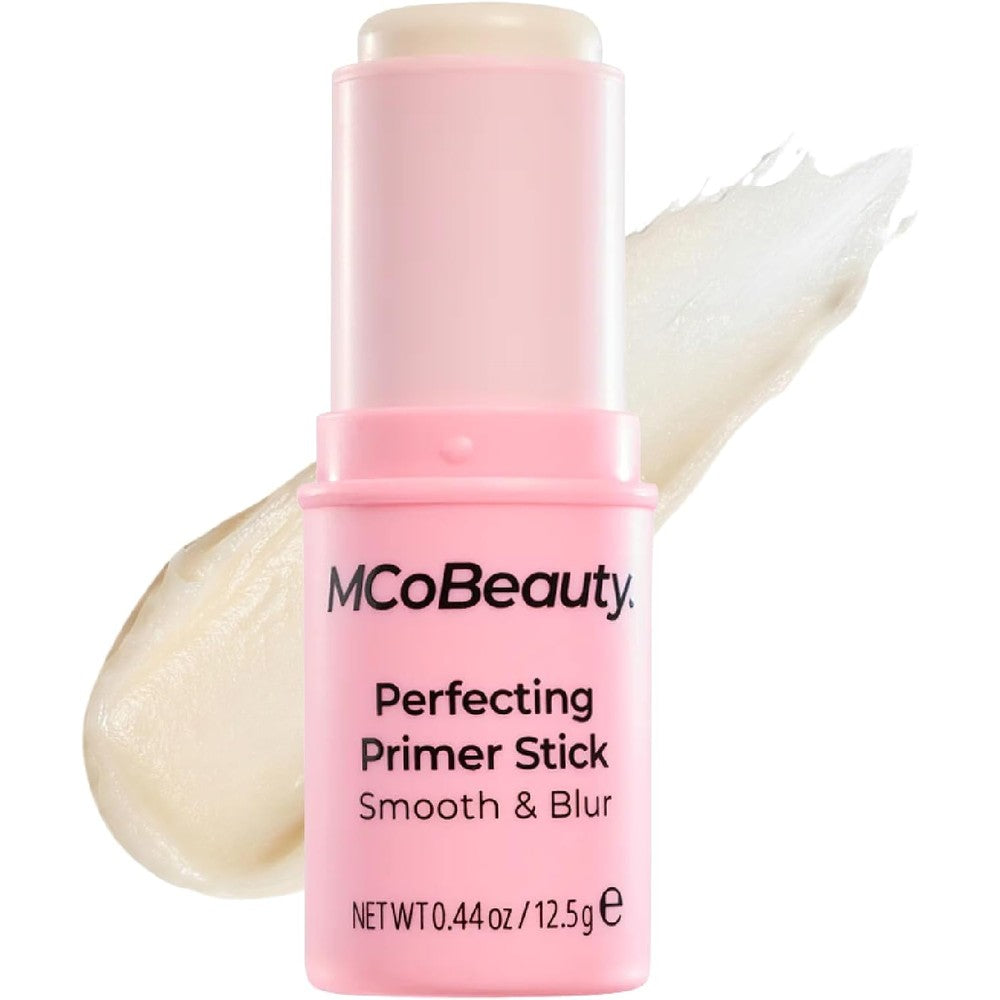 MCoBeauty Perfecting Primer Stick front view of the packaging for smoothing and blurring makeup base.
