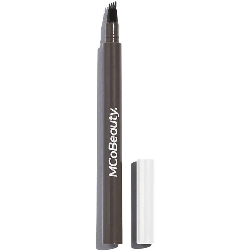 MCoBeauty Tattoo Brow Microblading Ink Pen front view showing the micro-fork applicator tip.