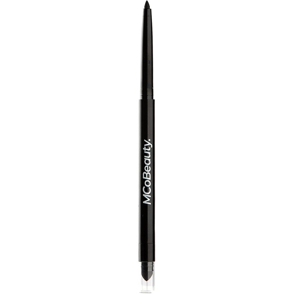 MCoBeauty Dual Ended Pro Eyeliner Black front view professional eye makeup pencil