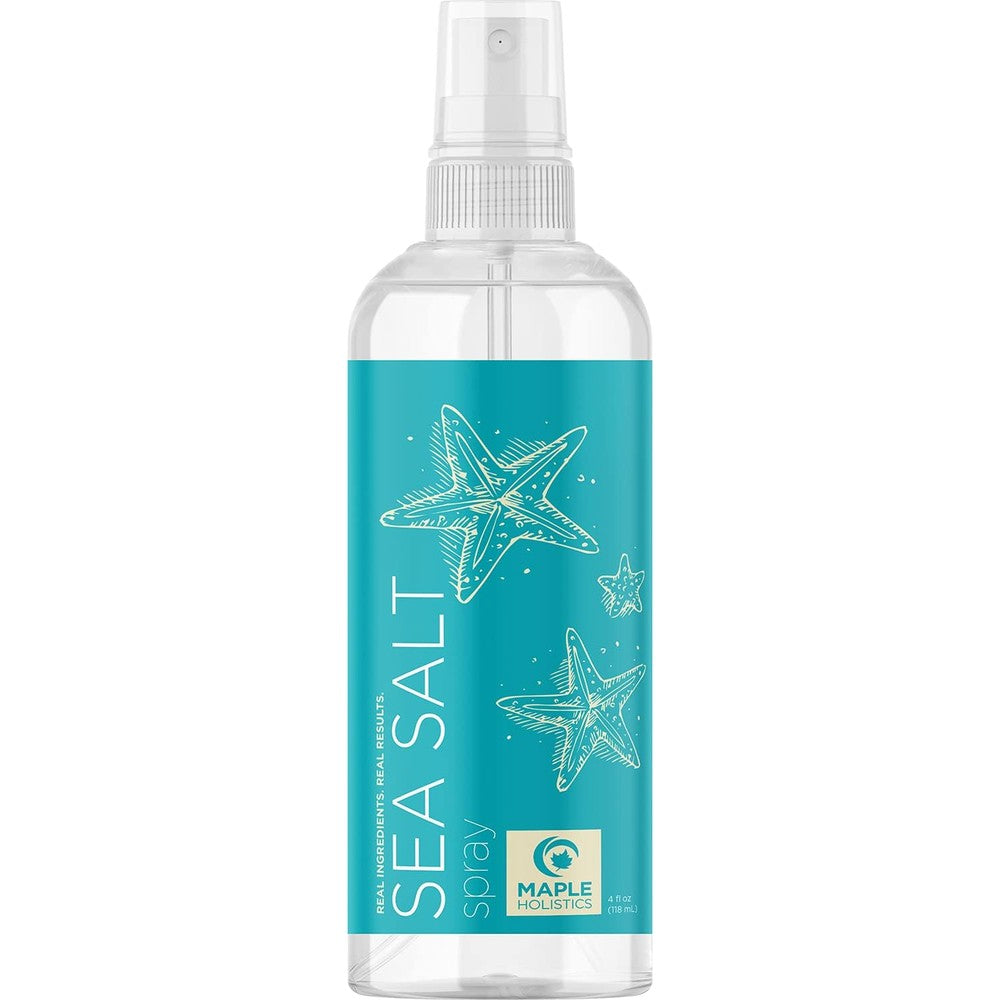 Volumizing Sea Salt Spray for Hair - Texturizing Beach Waves Spray & Hair Mist Curl Activator - Non Sticky Styling Beach Hair Spray for Men and Women with Nourishing Argan Oil and Sea Kelp Extract