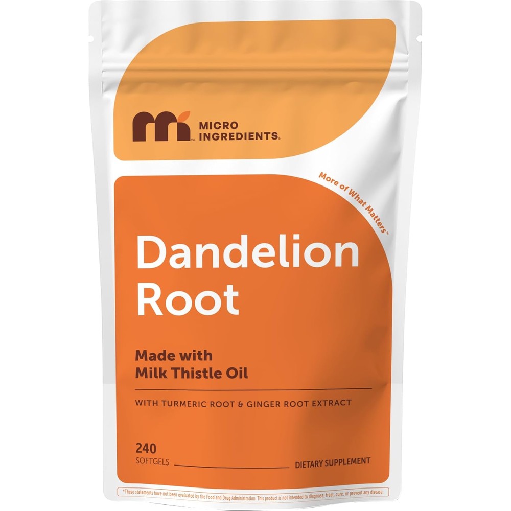 Micro Ingredients Dandelion Root Extract front view packaging