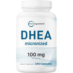 Micro Ingredients DHEA 100mg 240 Capsules front bottle view