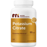Micro Ingredients potassium citrate 99 mg front view packaging
