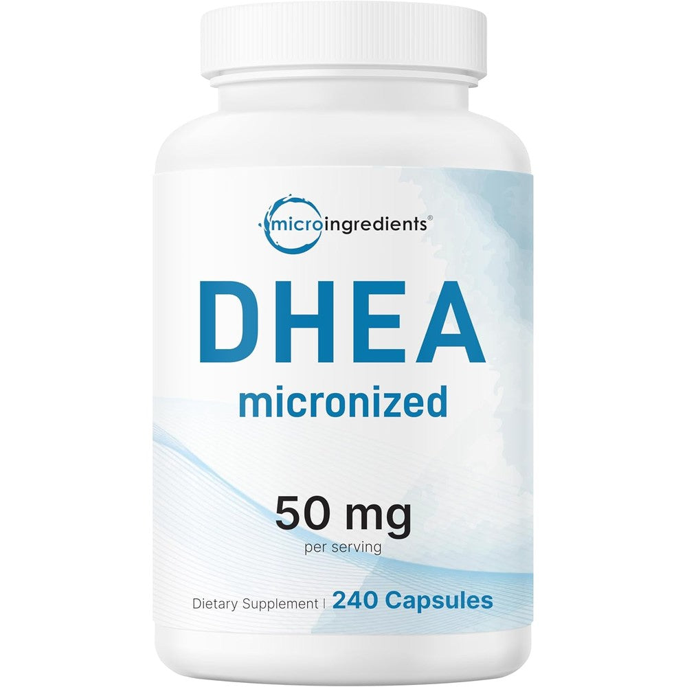 Micro Ingredients DHEA supplement bottle front view