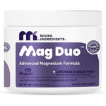 Micro Ingredients Mag Duo magnesium powder front view jar