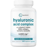 Micro Ingredients Hyaluronic Acid Complex front view bottle