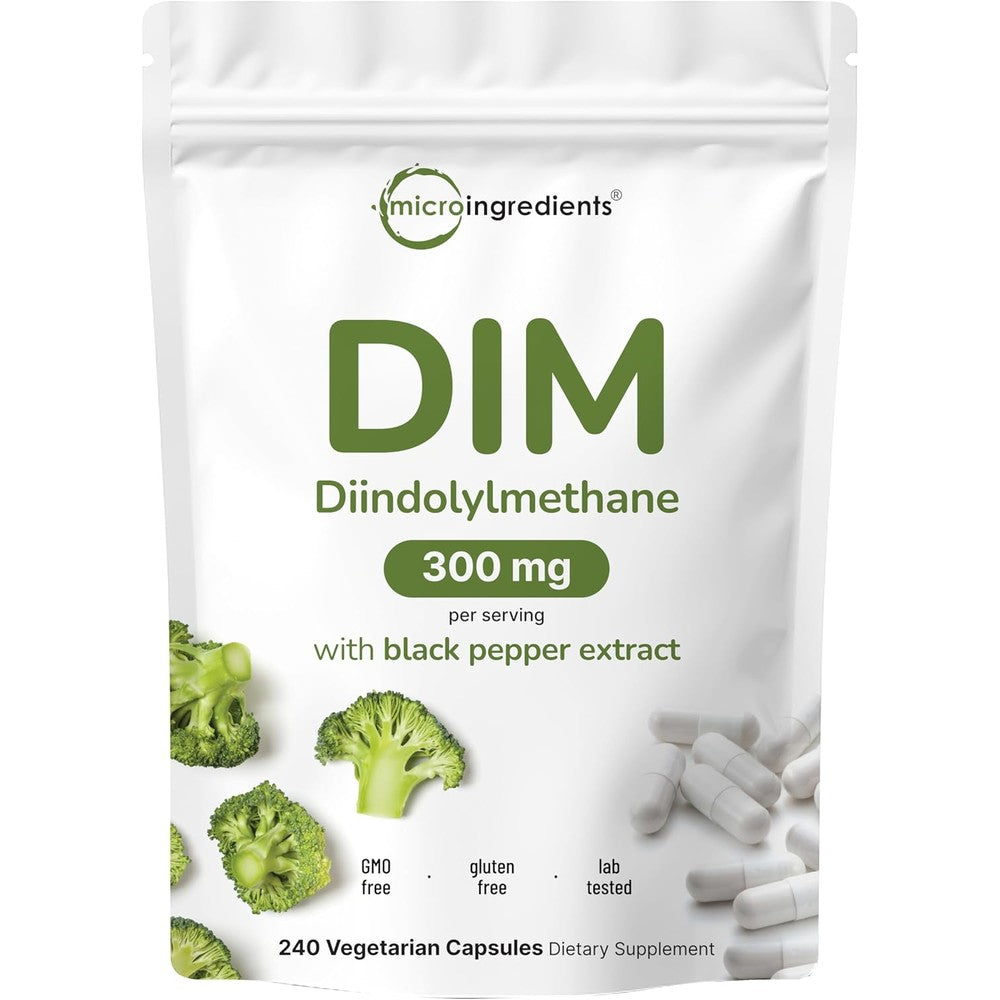 Micro Ingredients DIM Active Supplement pouch front view