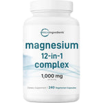 Micro Ingredients 12 in 1 Magnesium Complex front view bottle