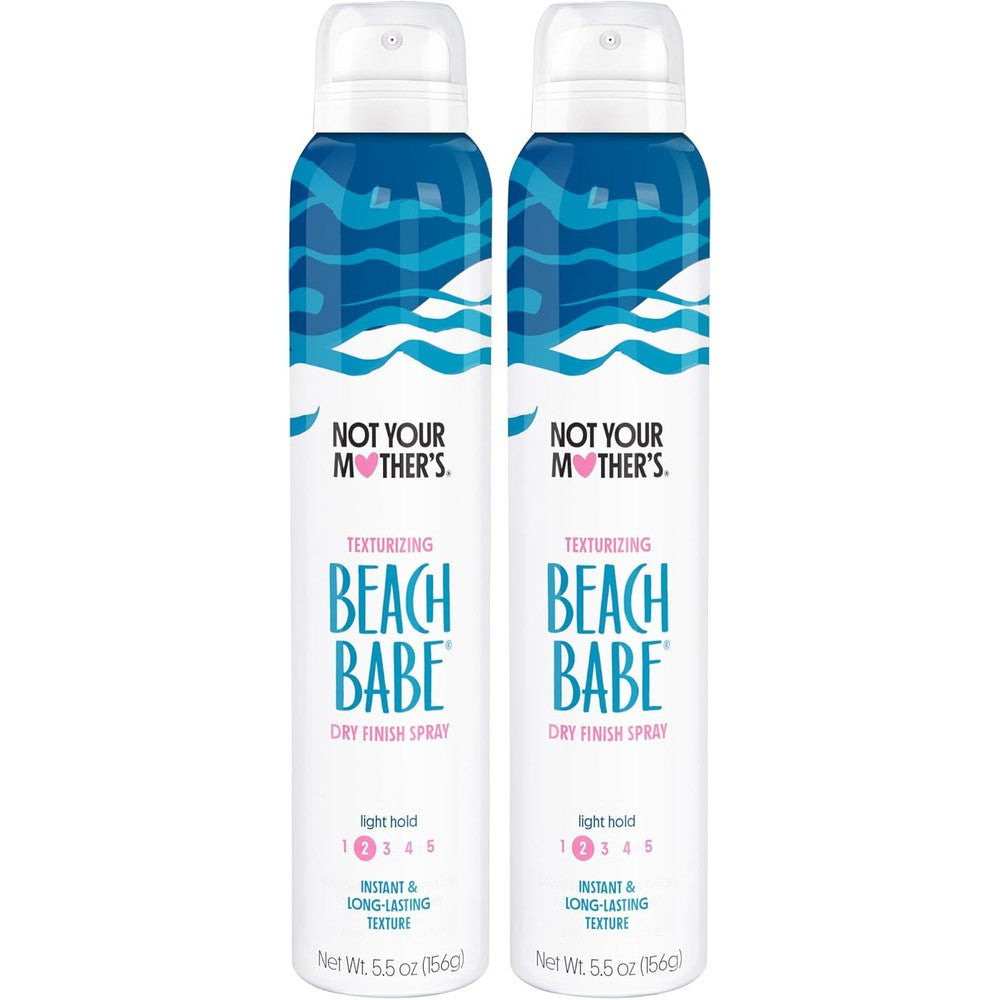 Not Your Mother's Beach Babe Texturizing Dry Finish Spray front view two pack hair volumizer