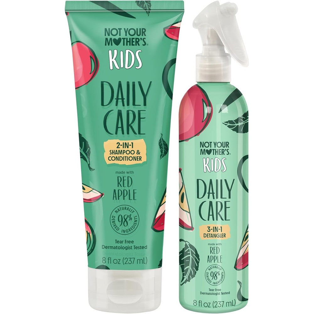 Not Your Mother's Kids Daily Care Two In One Shampoo and Detangler pack front view