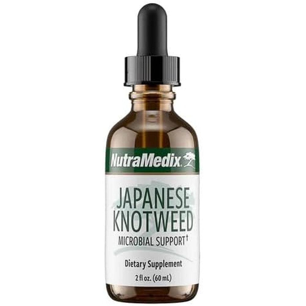 NutraMedix Japanese Knotweed Supplement - Natural Source of Resveratrol & Polyphenols for Broad-Spectrum Microbial & Tick Immune Support - Bioavailable Antioxidant & Heart Health Tincture (2 Fl oz)