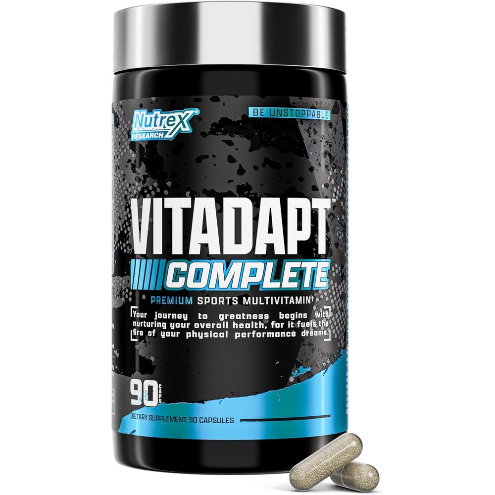Nutrex Research Vitadapt Complete Sports Multivitamin bottle front view