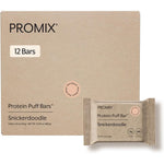 ProMix Nutrition Protein Plant Based Puff Bars 12 pack box