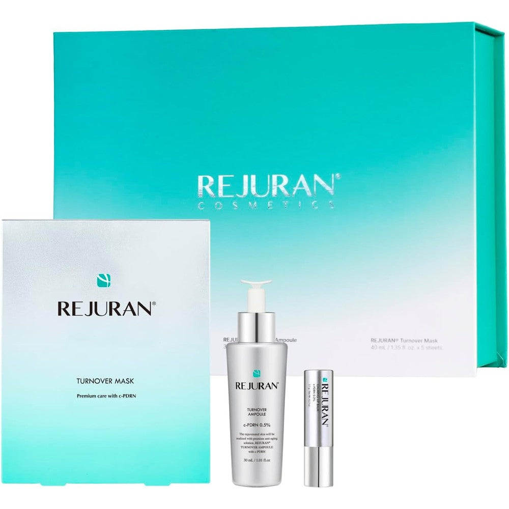 Rejuran Glow Trio Essentials skincare set front view