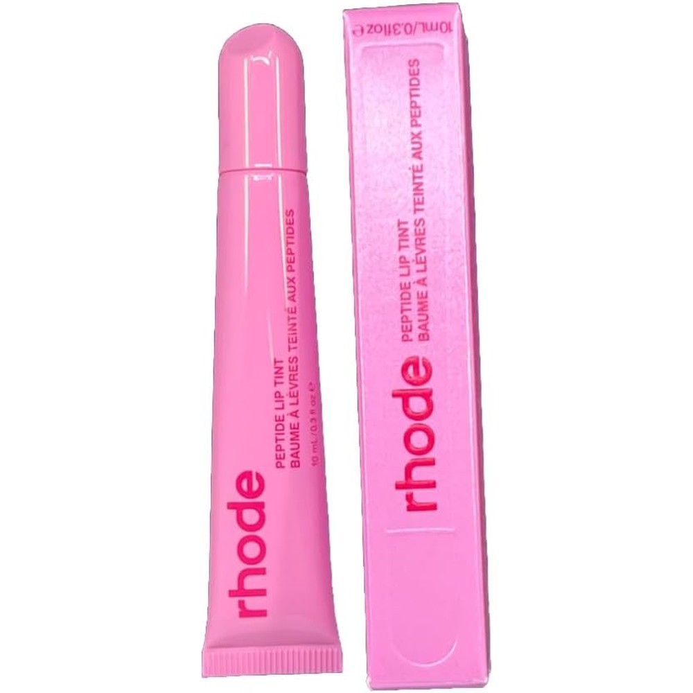 Rhode Peptide Lip Tint Jelly Bean front view authentic hydrating lip treatment balm